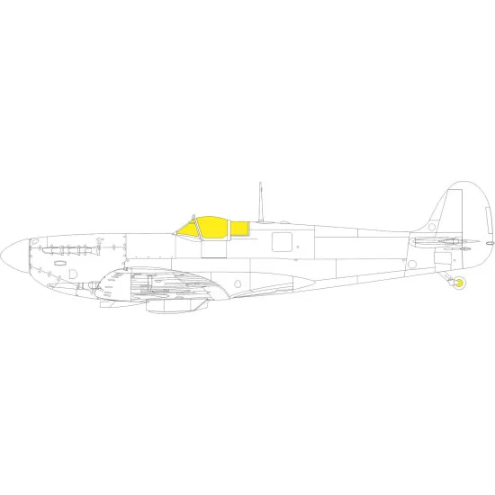 Eduard EX898 1/48 Spitfire Mk.XII TFace Sticker for Aircraft