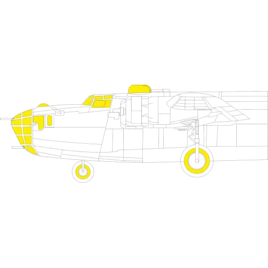 Eduard EX927 1/48 B-24D TFace Sticker for Aircraft