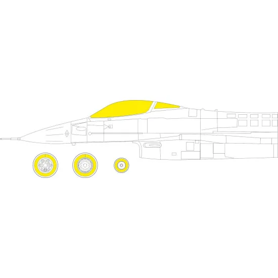 Eduard EX929 1/48 F-16A MLU Sticker for Aircraft