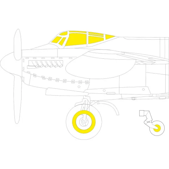 Eduard EX938 1/48 Mosquito B Mk.IV / PR Mk.IV TFace Sticker for Aircraft