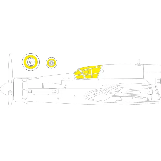 Eduard EX946 1/48 Do 335A TFace Sticker for Aircraft