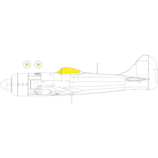 Eduard EX952 1/48 Tempest Mk.II Weekend Sticker for Aircraft