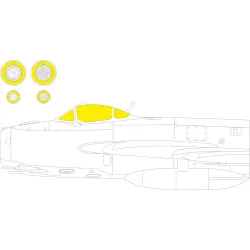 Eduard EX957 1/48 MiG-17F Sticker for Aircraft