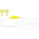 Eduard EX958 1/48 MiG-17F TFace Sticker for Aircraft