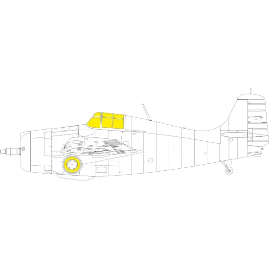 Eduard EX965 1/48 FM-2 TFace Sticker for Aircraft