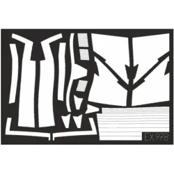 Eduard EX978 1/48 F-4G surface panels Sticker for Aircraft