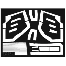 Eduard EX979 1/48 F-4G wheel bays Sticker for Aircraft