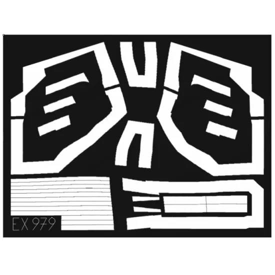 Eduard EX979 1/48 F-4G wheel bays Sticker for Aircraft