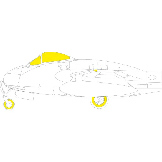 Eduard EX981 1/48 Vampire FB.5/9 Sticker for Aircraft