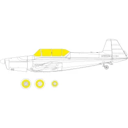 Eduard EX983 1/48 Z-526 Trenér Master TFace Sticker for Aircraft