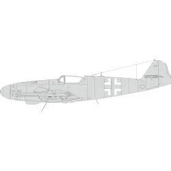 Eduard EX985 1/48 Bf 109K national insignia Sticker for Aircraft