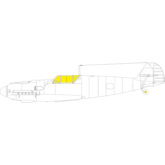 Eduard EX995 1/48 Bf 109E-4 TFace Sticker for Aircraft