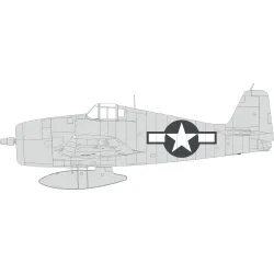 Eduard EX996 1/48 F6F-3 US national insignia Sticker for Aircraft