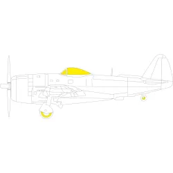 Eduard EX998 1/48 P-47D-25 TFace Sticker for Aircraft