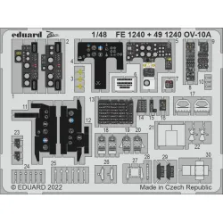 Eduard FE1240 1/48 OV-10A Photo-Etched for Aircraft Zoom set