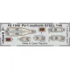Eduard FE1349 1/48 PV-1 seatbelts STEEL Photo-Etched for Aircraft Zoom set