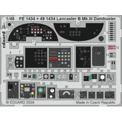 Eduard FE1434 1/48 Lancaster B Mk.III Dambuster Photo-Etched for Aircraft Zoom set