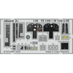 Eduard FE1438 1/48 U-2R Photo-Etched for Aircraft Zoom set
