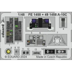 Eduard FE1458 1/48 A-10C Photo-Etched for Aircraft