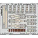Eduard FE1460 1/48 B-17F seatbelts STEEL Photo-Etched for Aircraft