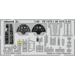 Eduard FE1475 1/48 A-4C Photo-Etched for Aircraft