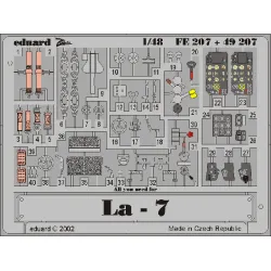Eduard FE207 1/48 Lavochkin La-7 Photo-Etched for Aircraft Zoom set