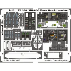 Eduard FE330 1/48 MH-60G interior Photo-Etched for Aircraft Zoom set