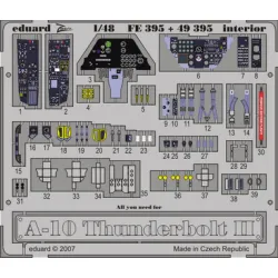 Eduard FE395 1/48 A-10 Photo-Etched for Aircraft Zoom set