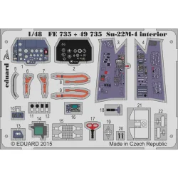 Eduard FE735 1/48 Su-22M-4 interior Photo-Etched for Aircraft Zoom set