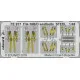 Eduard FE917 1/48 F/A-18B/D seatbelts STEEL Photo-Etched for Aircraft Zoom set