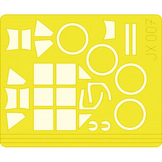 Eduard JX007 1/32 Bf 109G-6 Sticker for Aircraft