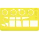 Eduard JX016 1/32 Fi 156 Storch Sticker for Aircraft