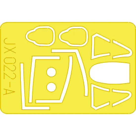 Eduard JX022 1/32 MiG-21MF Sticker for Aircraft