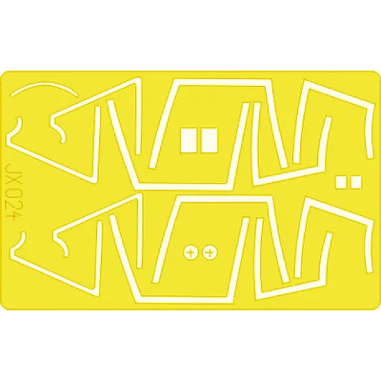 Eduard JX024 1/32 Su-27B Flanker B Sticker for Aircraft