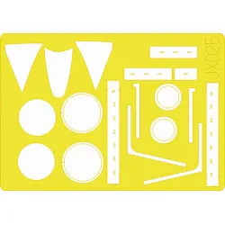 Eduard JX025 1/32 Hunter FGA.9/Mk.58 Sticker for Aircraft