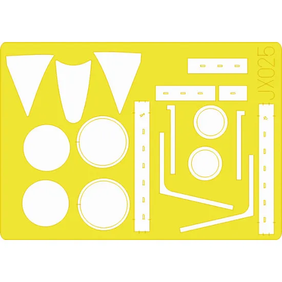 Eduard JX025 1/32 Hunter FGA.9/Mk.58 Sticker for Aircraft