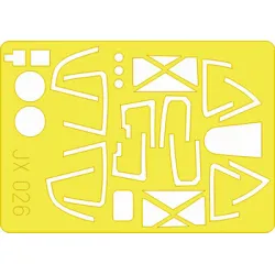 Eduard JX026 1/32 P-38 Sticker for Aircraft