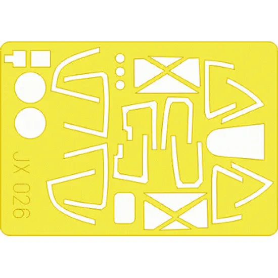 Eduard JX026 1/32 P-38 Sticker for Aircraft