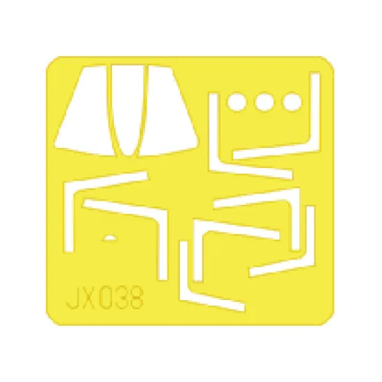 Eduard JX038 1/32 F-104 Sticker for Aircraft