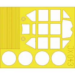 Eduard JX043 1/32 Bf 109G Sticker for Aircraft
