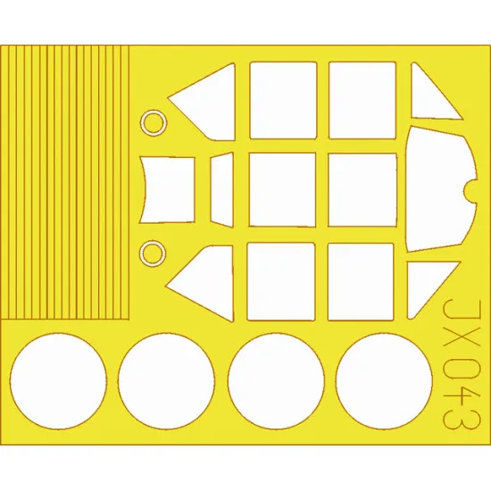 Eduard JX043 1/32 Bf 109G Sticker for Aircraft