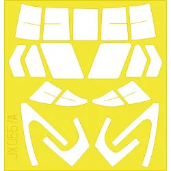 Eduard JX055 1/35 CH-47A/D Chinook Sticker for Aircraft