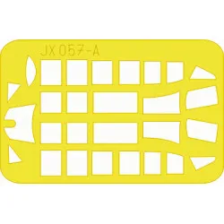 Eduard JX057 1/32 SBD-1/2 Sticker for Aircraft