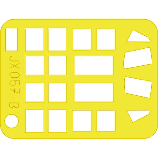 Eduard JX057 1/32 SBD-1/2 Sticker for Aircraft