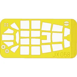 Eduard JX058 1/32 A6M2 Zero Sticker for Aircraft