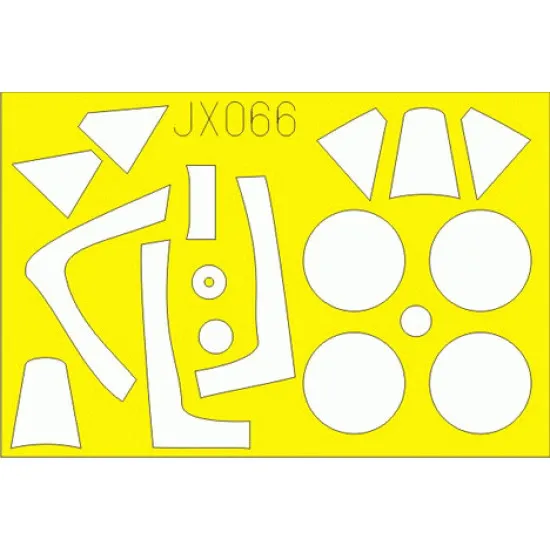 Eduard JX066 1/32 P-47D-25 Sticker for Aircraft