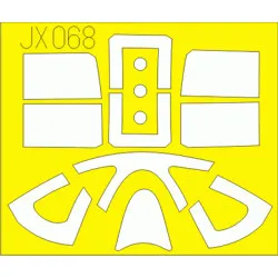 Eduard JX068 1/32 F6F-5 Sticker for Aircraft