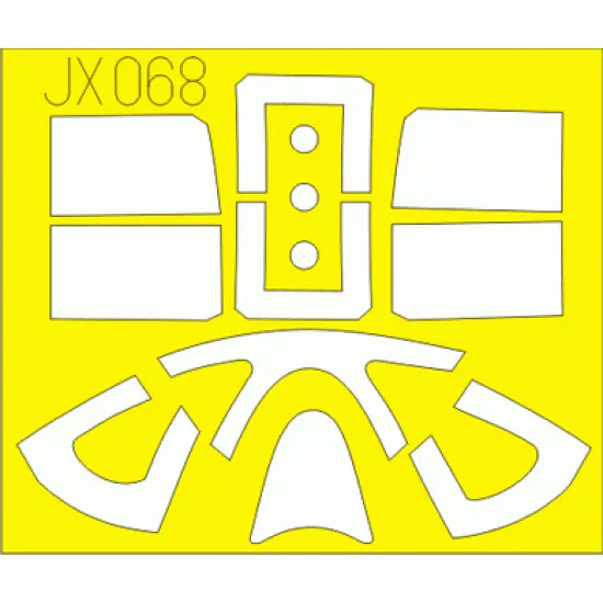Eduard JX068 1/32 F6F-5 Sticker for Aircraft