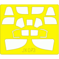 Eduard JX073 1/32 P-39 Sticker for Aircraft