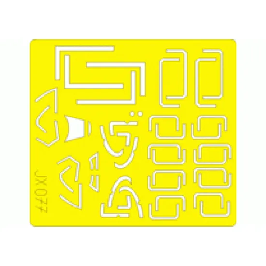 Eduard JX077 1/32 P-51B Sticker for Aircraft